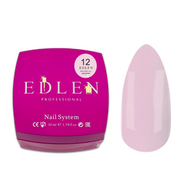 EDLEN. REFILE, Builder gel Lollipop №12, 50 ml. ЗМІННИЙ КАРТРИДЖ, гель для нарощування #1