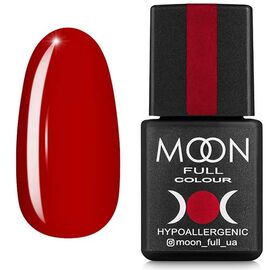 MOON FULL. Gel Polish, #139, 8 ml. Гель-лак, темно-червоний #1