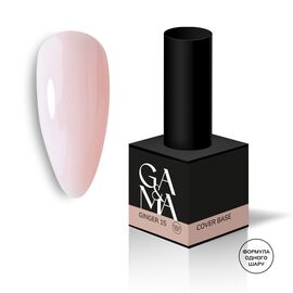 GA&MA. Cover base #15, GINGER, 15 ml (формула одного шару) #1