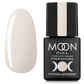 MOON FULL. Cover Base, French Premium #21, 8 ml. Кольорова база, молочна #1