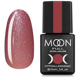 MOON FULL. Gel Polish, #308, 8 ml. Гель-лак, приглушений рожевий з шиммером #1