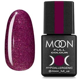 MOON FULL. Gel Polish, #310, 8 ml. Гель-лак, бордово-рожевий з шиммером #1
