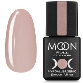MOON FULL. Cover Base, French Premium #33, 8 ml. Кольорова база, рожево-бежева #1