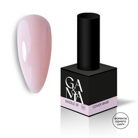 GA&MA. Cover base #29, DAZZLE, 15 ml (формула одного шару) #1