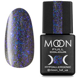 MOON FULL. Reflective gel Polish, Chrome Flake Disko #03, 8 ml. Світловідбиваючий гель-лак, синій #1