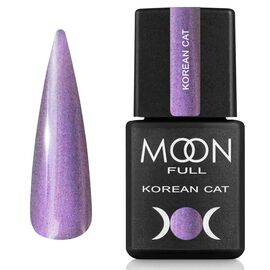 MOON FULL. Korean "Cat eye" Gel Polish, #05, 8 ml. Гель-лак "котяче око", фіолетовий #1