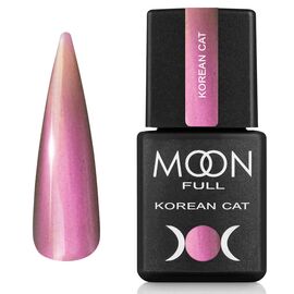 MOON FULL. Korean "Cat eye" Gel Polish, #06, 8 ml. Гель-лак "котяче око", світло-рожевий #1