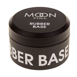 MOON FULL. Rubber base, clear, 15 ml. Прозора каучукова база #1