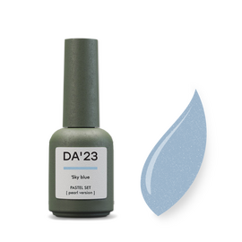 DA'23. Gel Polish, Sky blue, 8 ml, гель-лак, Небесно-блакитний #1