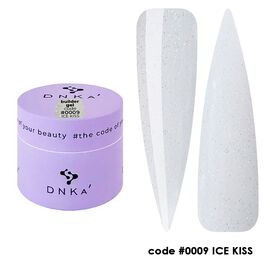 DNKa’ Builder Gel #0009 Ice Kiss, 15 ml, гель для моделювання #1