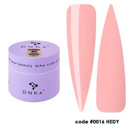 DNKa’. Builder Gel #0016 Hedy, 15 ml, гель для моделювання #1