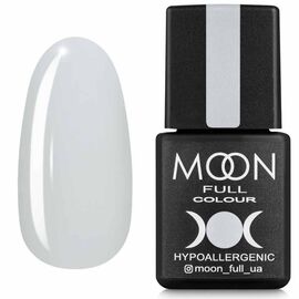 MOON FULL. Gel Polish, Air Nude #02, 8 ml. Гель-лак, білий напівпрозорий #1