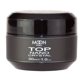 MOON FULL. Nano Crystal Top coat, anti-scratch, 30 ml. Топ без липкого шару, стійкий до подряпин #1