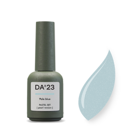 DA'23. Gel Polish, Pale blue, 8 ml, гель-лак, Блідо-блакитний #1