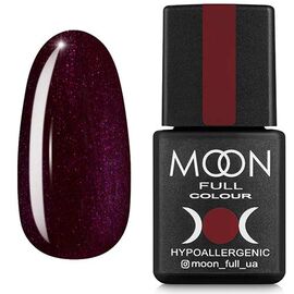 MOON FULL. Gel Polish, #145, 8 ml. Гель-лак, баклажановий з дрібним шиммером #1