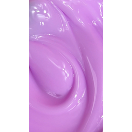 EDLEN. REFILE, Builder gel Lollipop №15, 15 ml. ЗМІННИЙ КАРТРИДЖ, гель для нарощування #2