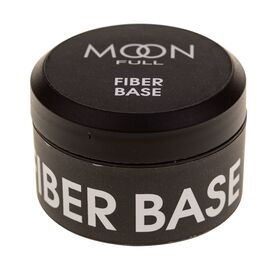 MOON FULL. Fiber base, clear, 15 ml. Укріплююча база з волокнами #1