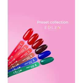 EDLEN. Gel Polish Preset color №3, Vitrage, 9 ml, вітражний гель-лак #2