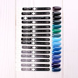 MOON FULL. Gel Polish, #181, 8 ml. Гель-лак, короліський синій #2