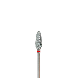EDLEN. Carbide nail bit, corn, red, Ø 6 mm. Фреза твердосплавна "Кукурудза", червона #1