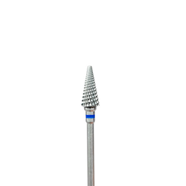 EDLEN. Carbide nail bit, cone, blue, Ø 6 mm. Фреза твердосплавна "Конус" з гострим кінчиком, синя #1
