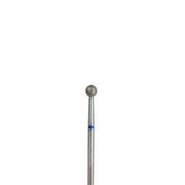EDLEN. Diamond nail bit, ball, blue, Ø 4 mm. Фреза алмазна "КУЛЯ" синя #1