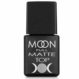 MOON FULL. Matte Top coat, 8 ml. Матовий топ #1