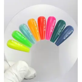 NOTD. Builder Gel, #46, 15 ml. Гель для нарощування, насичено-рожевий #2