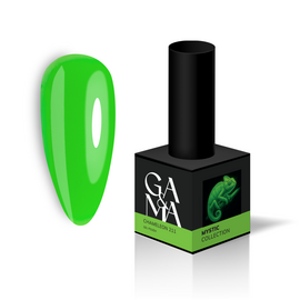 GA&MA. Gel polish #211 Chameleon, 10 ml, вітражний неоновий гель-лак, Хамелеон #1