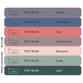HEYLOVE. Набір наклейок для демонстраційних тіпс. Tint base, Forest collection #1