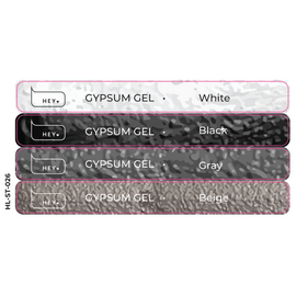 HEYLOVE. Набір наклейок для демонстраційних тіпс. Gypsum Gel #1