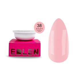 EDLEN. REFILE, Builder gel Butterfly №38, 30 ml. ЗМІННИЙ КАРТРИДЖ, гель для нарощування #1
