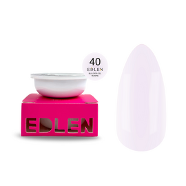 EDLEN. REFILE, Builder gel Butterfly №40, 30 ml. ЗМІННИЙ КАРТРИДЖ, гель для нарощування #1