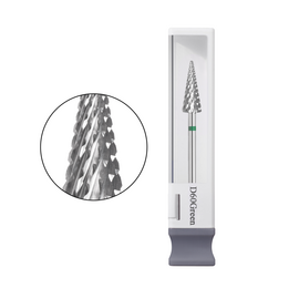 GA&MA. Carbide nail drill bit, D60Green. Фреза твердосплавна "Конус", зелена, Ø 6 мм #1