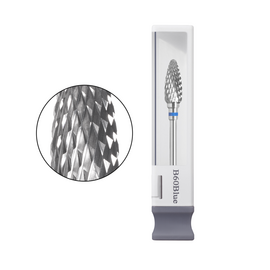 GA&MA. Carbide nail drill bit, B60Blue. Фреза твердосплавна "Кукурудза", синя, Ø 6 мм #1