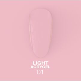LUNAmoon. Light Acrygel #1 Clear, 50 ml, рідкий гель, прозорий #2