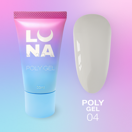 LUNAmoon. Polygel #04, 30 ml, полігель #1