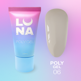 LUNAmoon. Polygel #06, 30 ml, полігель #1