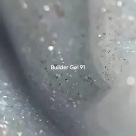 NOTD. Builder Gel, #91, 15 ml. Гель для нарощування, сріблясто-молочний світловідбиваючий #2