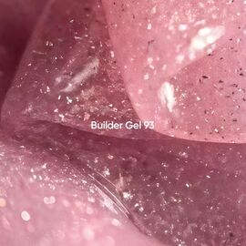NOTD. Builder Gel, #93, 15 ml. Гель для нарощування, ніжно-рожевий світловідбиваючий #2