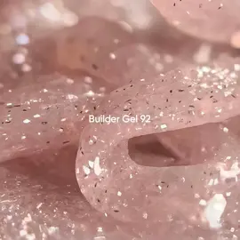 NOTD. Builder Gel, #92, 15 ml. Гель для нарощування, нюдово-персиковий світловідбиваючий #2