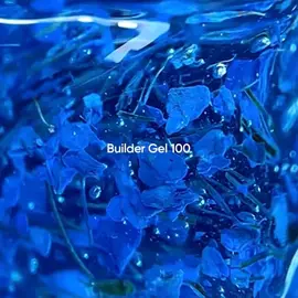 NOTD. Builder Gel, #100, 15 ml. Гель для нарощування з сухоцвітами, блактний #2