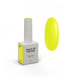 NOTD. Gel Polish, Вanana-228, 10 ml. Гель-лак, неоново-жовтий #1