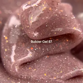 NOTD. Builder Gel, #87, 15 ml. Гель для нарощування, теплий нюдовий світловідбиваючий #2