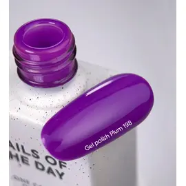 NOTD. Gel Polish, Plum, #198, 10 ml. Гель-лак, сливово-фіолетовий #2