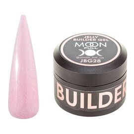 MOON FULL. Jelly builder gel, #28, 30 ml. Гель-желе для нарощування #1