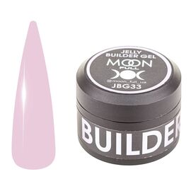 MOON FULL. Jelly builder gel, #33, 30 ml. Гель-желе для нарощування #1