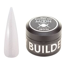 MOON FULL. Jelly builder gel, #36, 30 ml. Гель-желе для нарощування #1