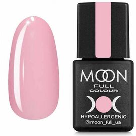 MOON FULL. Gel Polish,  Spring-Summer #605, 8 ml. Гель-лак, світло-рожевий #1