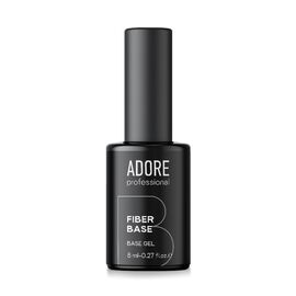 ADORE. Fiber base, clear, 8 ml. Укріплююча база з волокнами #1